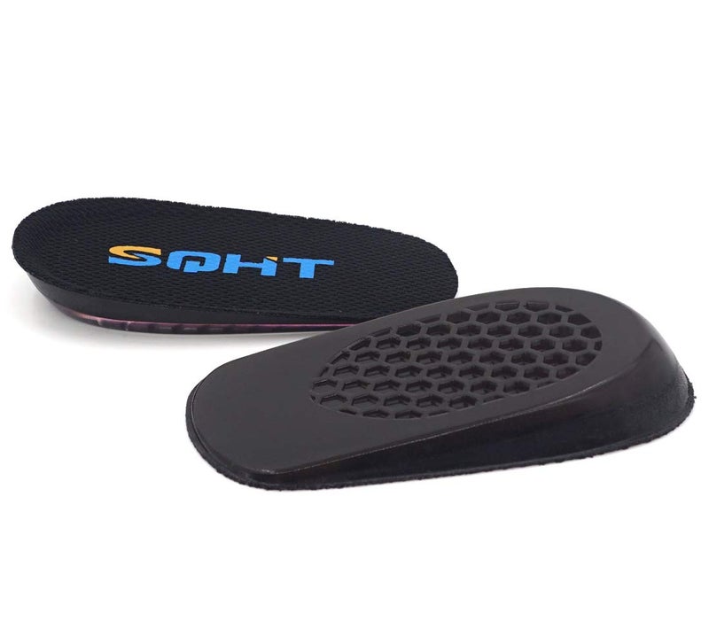 SQHT Height Increase Insoles - Heel Lift Inserts for Leg Length Discrepancies and Achilles Tendonitis  Heel Cups for Men and Women (Small (0.6 "" Height)) - Image 4